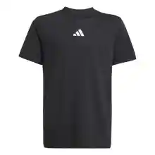 👕 CHOLLITO ADIDAS CAMISETA ESSENTIALS NEGRO/BLANCO 9-10 AÑOS