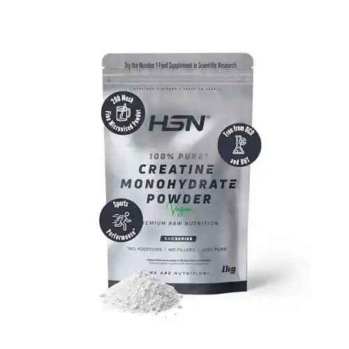 1 Kg Creatina Monohidrato en Polvo HSN sin sabor y micronizada 200 mesh