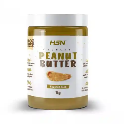 1 KG Crema de Cacahuete Crujiente HSN + ENVIO GRATIS SOLO HOY!