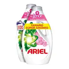 100 Lavados Ariel Detergente Líquido Lavadora Frescor Sensaciones