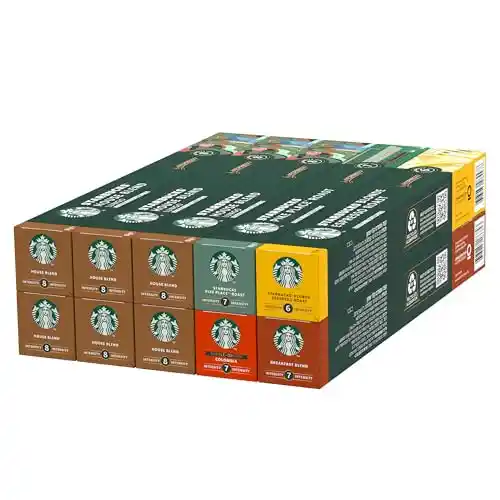 100x cápsulas STARBUCKS House Blend by Nespresso (la cápsula a 26 céntimos)