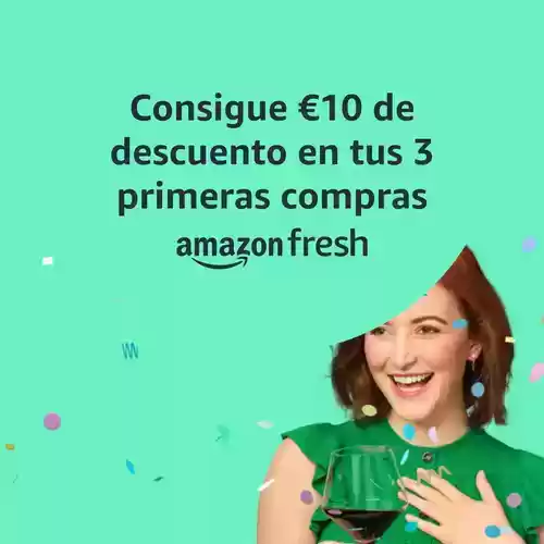 10€ de descuento en los 3 primeros pedidos en Amazon Fresh - supermercado de Amazon