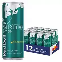 12 latas de Red Bull Bebida Energética, Higo Manzana