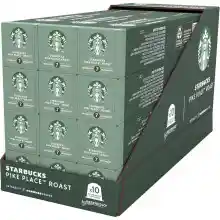 120 cápsulas STARBUCKS by NESPRESSO Pike Place Roast - a 25 céntimos la cápsula