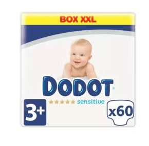 120x Pañales Dodot Sensitive Extra talla 3