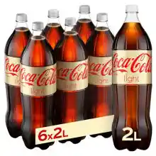 12x Coca-Cola Light Sin Cafeína 2L