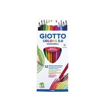 12x lápices de colores Giotto Colors Aquarell 3.0