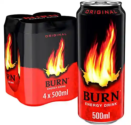 16x Latas Burn Energy Bebida Energética 500ml (la lata a  0,78€) - Añade 4 packs de 4