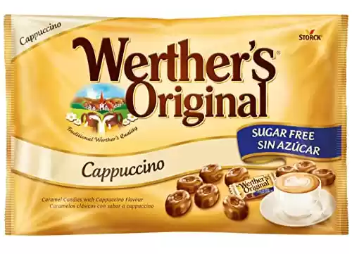 1kg Caramelos toffee con sabor a capuccino sin azúcar Werther's Original