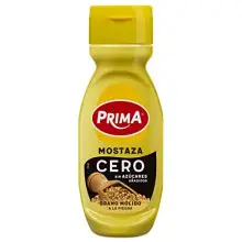 2 botes de 265g Mostaza Prima Cero