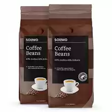 2 packs de 1KG de Café intenso en grano Solimo