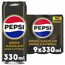 2 packs de 9 latas Pepsi Zero Pack 330ml