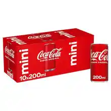 20 Latas de Coca-Cola Original 200ml (promo 2º pack al 50% dto)