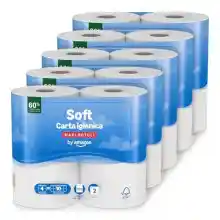 20 Rollos de papel higiénico by Amazon Suave y Delicado (500 hojas)