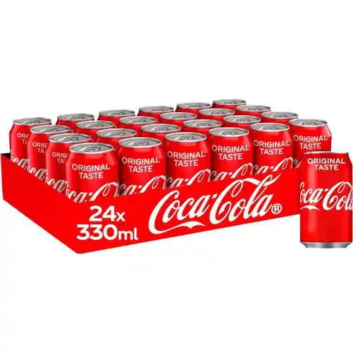 24 Latas CocaCola Original 33cl + ENVIO GRATIS