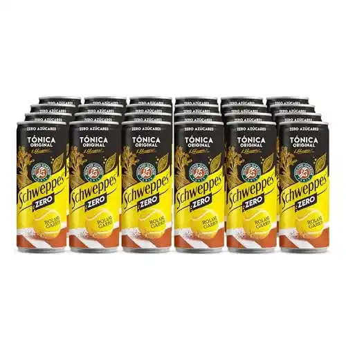 24x Schweppes Tónica Zero 330ml
