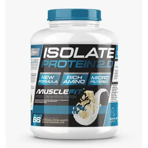 2kg de proteína de suero aislada ISOLATE MuscleFit - varios sabores a elegir - 16,6€/kg