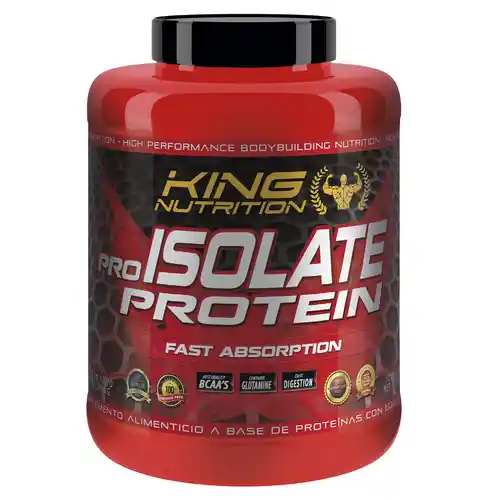 2Kg Proteína Isolada Pro Isolate Protein King Nutrition - varios sabores a elegir