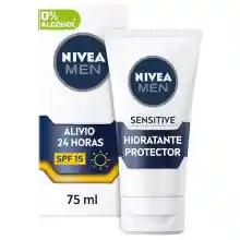 2x Crema Facial Nivea Men Sensitive FP15 75ml (2ª unidad al -50%)