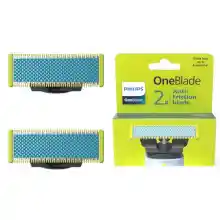 2x Cuchillas OneBlade Repuesto Philips QP225/50
