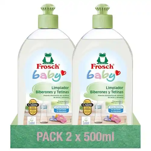 2x Frosch Baby Detergente Biberones 500ml