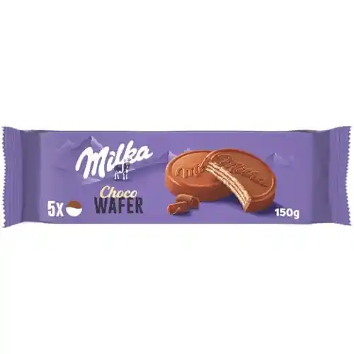 2x Milka Choco Wafer 180g (70% en 2ª unidad)