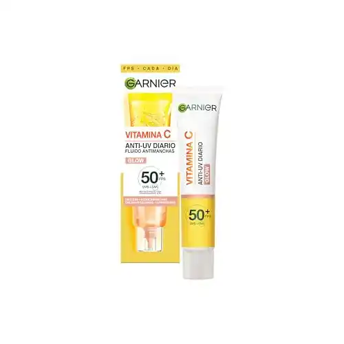 2x Serum antimanchas Garnier Vitamina C Fluido FPS50+ 40ml
