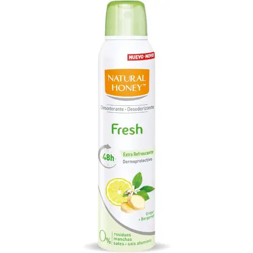 2x200ml Desodorante Spray Natural Honey