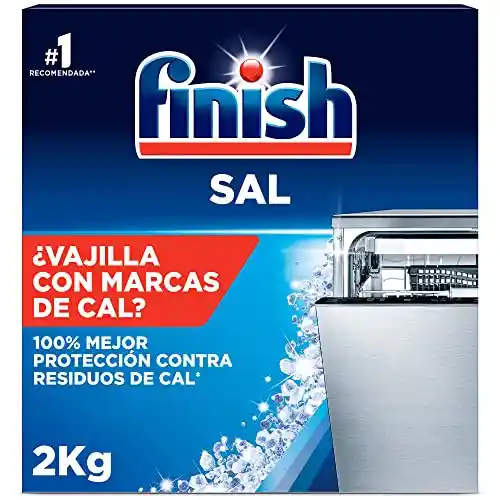 2x2kg Sal Lavavajillas Finish (-70% dto en 2ª unidad)