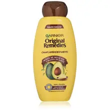 2x600ml Champú Garnier Remedies Aceite de Aguacate y Manteca (2ª unidad al -50%)