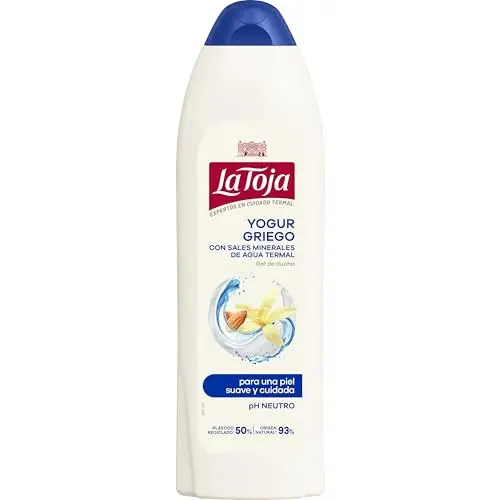 2x600ml Gel Ducha La Toja yoghurt griego (-50% en 2ª unidad)