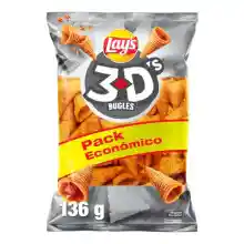 3 Bolsas Lay's Buggles Originales 136 g (PROMO 3x2)