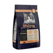 3kg alimento seco para gatos adultos esterilizados con pollo fresco Lifelong