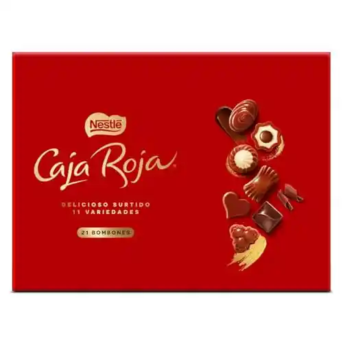 3x Cajas de Bombones de 198gr Nestlé Caja Roja (Añade 3 a carrito)