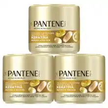 3x Mascarilla Keratina 300ml Pantene Pro-V