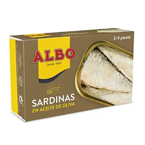 3x Sardinas en Aceite de Oliva 85g ALBO (PROMO 3x2)