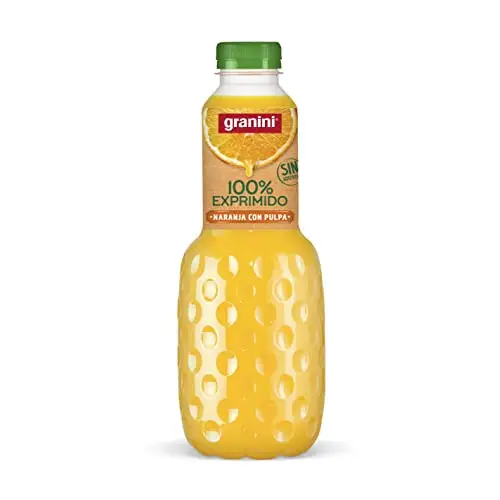 3x Zumo de Naranja 100% Exprimido con Pulpa 1L Granini
