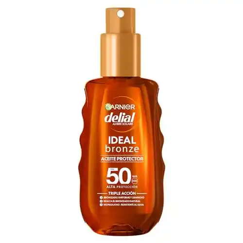 3x150ml Aceites Solares Garnier Delial FPS50 (PROMO 3x2)