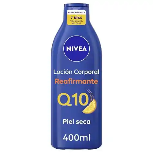 3x400ml  Loción Body Milk Reafirmante Nivea Q10