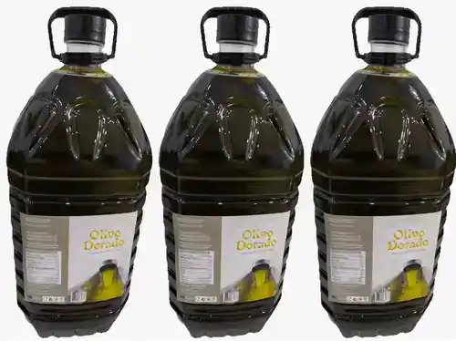 3x5L de Aceite de Oliva Virgen Extra Olivo Dorado (5,12€/L)