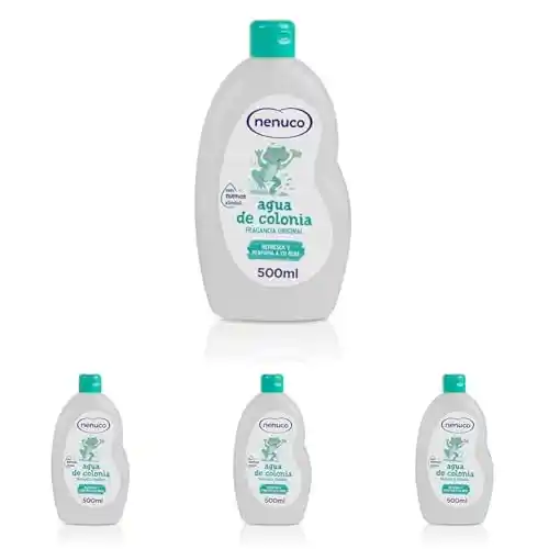 4 botes de Agua de colonia Nenuco 500ml