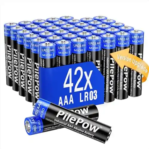 42x Pilas AAA alcalinas