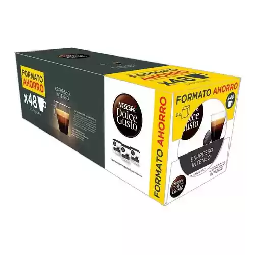 48 cápsulas Espresso Intenso Dolce Gusto