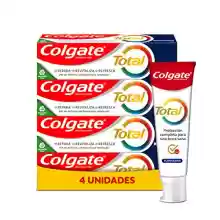 4x Colgate Total Blanqueador Pasta de Dientes