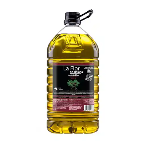 5 litros Aceite de Oliva Intenso La Flor de Málaga - 5,14€ el litro