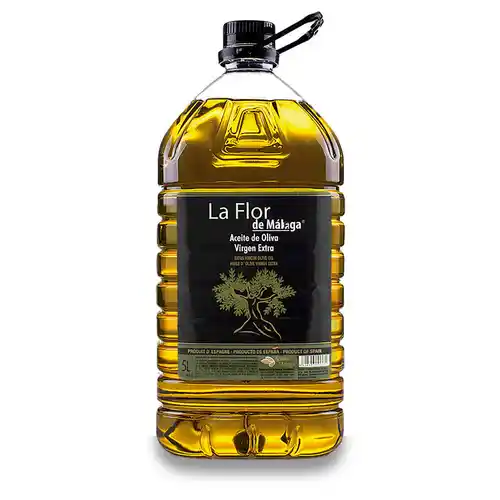 5 litros Aceite de Oliva Virgen Extra La Flor de Malaga (el litro a 6.43€)