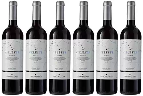 6 botellas de vino Ribera del Duero Pago del Cielo Celeste Roble