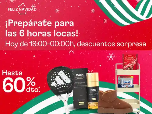 6 HORAS LOCAS MIRAVIA! Hoy de 18:00 a 00:00 con ofertas flash + cupones 15€ + 20%