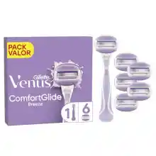 6 Recambios Maquinilla depilación Mujer Gillette Venus