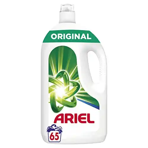 65 Lavados Ariel Original Detergente Lavadora Liquido